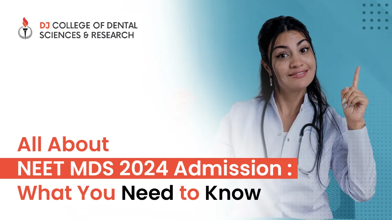 NEET MDS 2024 Admission